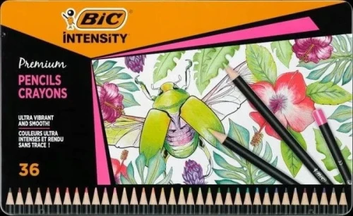 Kredki ołówkowe Bic Kids Intensity Premium 36 kol. (829029)