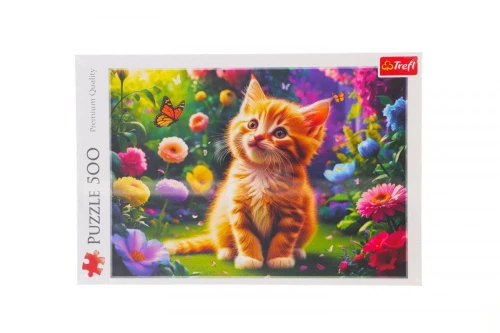 Puzzle Trefl Uroczy kotek 500 el. (37525)