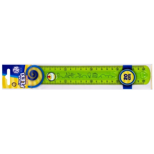 Linijka plastik Top 2000 FLEXI 20cm (424120003)