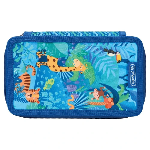 Piórnik Herlitz Potrójny Jungle safari 31 cz. (400197094)