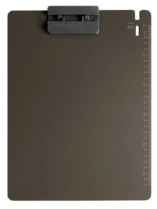 Deska z klipem (podkład do pisania) Tetis Z PODZIAŁKĄ A4 granatowa (BD650-S2)