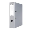 Segregator dźwigniowy Basic z szyną A4 75mm szary (21024221-10)