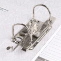 Segregator dźwigniowy Basic z szyną A4 75mm czarny (21024221-05)
