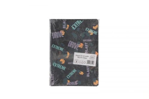 Zeszyt Interdruk URBAN A5 32k. 70g linia kolor