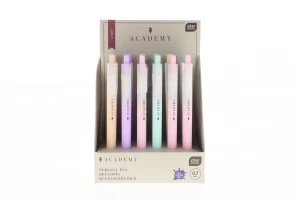 Długopis olejowy Interdruk ACADEMY LIGHT Pastel niebieski 0,7mm