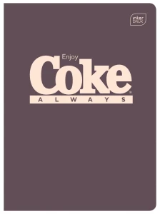 Zeszyt Interdruk HYBRID COCA COLA A5 60k. 70g linia