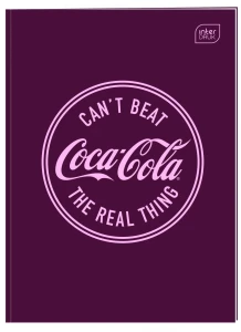 Zeszyt tematyczny Interdruk COCA COLA HYBRID A6 32k. 70g krata (do słówek)