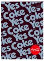Zeszyt tematyczny Interdruk COCA COLA HYBRID A6 32k. 70g krata (do słówek)