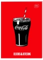 Zeszyt Interdruk COCA COLA MAT+UV A5 32k. 70g trzy linie