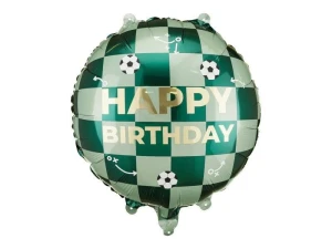 Balon foliowy Partydeco Happy Birthday piłki 18cal (FB296)