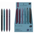 Długopis żelowy Acco ALPHA ACADEMY automatyczny z gripem niebieski 0,7mm (żelowy)