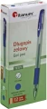 Długopis żelowy Titanum niebieski 0,5mm (GPGBLUE ECONOMY)