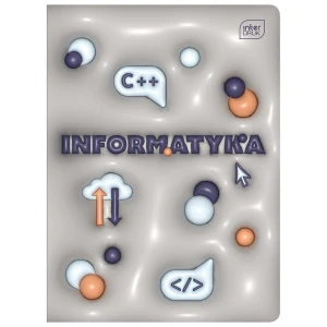 Zeszyt tematyczny Interdruk HYBRID INFORMATYKA A5 60k. 70g krata (+pigułka wiedzy)