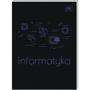 Brulion Interdruk INFORMATYKA A5 80k. 70g krata