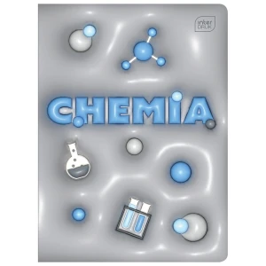 Zeszyt tematyczny Interdruk HYBRID CHEMIA A5 60k. 70g krata (+pigułka wiedzy)