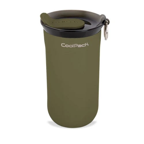 Bidon Patio Cool Pack KUBEK TERMICZNY TOM Olive green 350ml (Z29012)