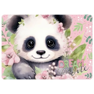 Podkład na biurko Derform Panda mix papier pokryty folią (PLAPA10)