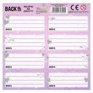 Naklejka na zeszyt Derform Backup 7 (NNZB7A32)