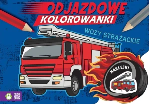 Książeczka edukacyjna Zielona Sowa Wozy strażackie