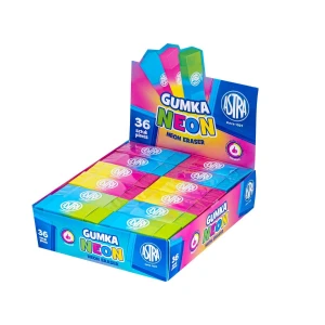 Gumka do mazania Astrapen dwukolorowa neonowa (403023004)