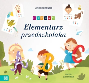 Książeczka edukacyjna Zielona Sowa Elementarz przedszkolaka