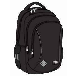 Plecak BLACK VINTAGE 3-KOMORY St.Right (BP-77)