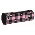 Saszetka PINK CHECKERRED tuba  pu-01 mix St.Right (bez wyposażenia)