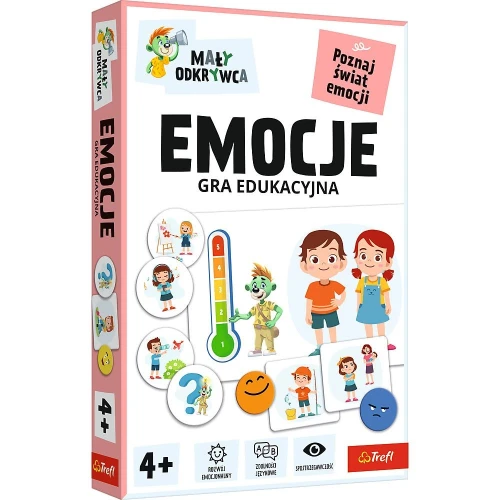 Gra edukacyjna Trefliki Mały odkrywca Gra emocja Trefl (02804)