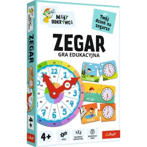Gra edukacyjna Trefliki Mały odkrywca Gra Zegar Trefl (02809)