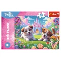 Puzzle Trefliki Świat pełen uśmiechu 30 el. Trefl (18319)