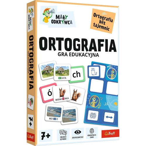 Gra edukacyjna Gabby Mały odkrywca Ortografia Trefl (02803)