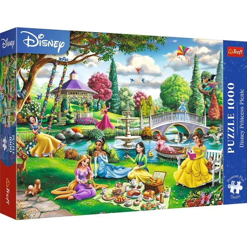 Puzzle Princess Piknik z Księżniczkami Disney 1000 el. Trefl (10919)