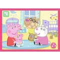 Puzzle Peppa uwielbia przygody 4w1 el. Trefl (34672)