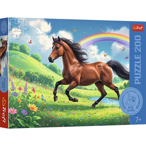 Puzzle Dostojny koń 200 el. Trefl (13355)