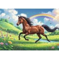 Puzzle Dostojny koń 200 el. Trefl (13355)