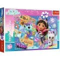 Puzzle Gabby Przyjaźń w kocim domku 100 el. Trefl (16515)