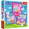 Puzzle Peppa Pig Zwyczaje świnki Peppy Trefl (34893)