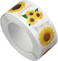 Naklejka (nalepka) Craft-Fun Series Słoneczniki Naklejki na rolce Titanum (25JT007)