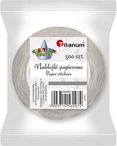 Naklejka (nalepka) Craft-Fun Series Zwierzęta leśne Naklejki na rolce Titanum (25JT013)