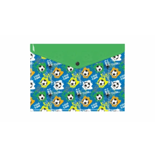 Teczka plastikowa FOOTBALL A4 mix Biurfol (TKN-A4-34)