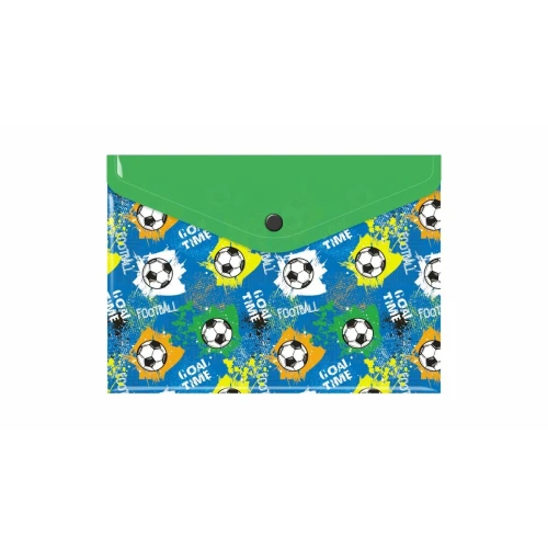 Teczka plastikowa FOOTBALL A4 mix Biurfol (TKN-A5-34)