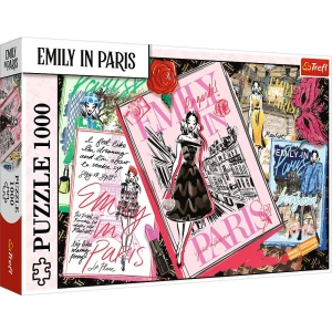 Puzzle Emili W Paryżu Magazyn Mody_ 1000 el. Trefl (10966)
