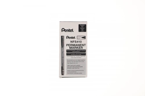Foliopis SUPER FINE POINT czarny 0,4mm Pentel (NFS410-a)