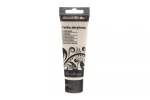 Farba akrylowa perłowy kolor: perłowy biały 75ml Flamingo Line (175)
