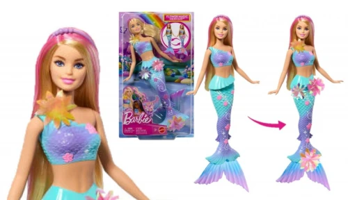 Lalka Syrenka Rozkwitające kwiaty [mm:] 290 Barbie (JDM72)
