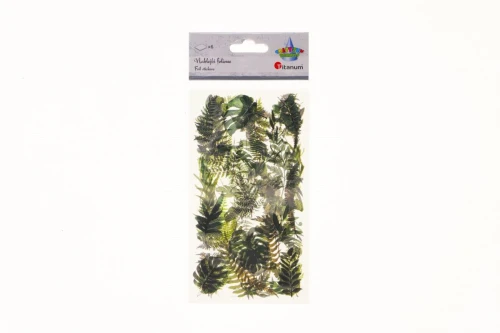 Naklejka (nalepka) Craft-Fun Series Liście foliowe Titanum (25MD001)
