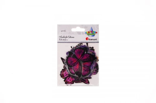Naklejka (nalepka) Craft-Fun Sereis Motyle foliowe Titanum (25MD011)