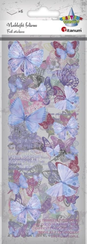 Naklejka (nalepka) Craft-Fun Series Naklejki foliowe 6 plansz Titanum (25YZ024)