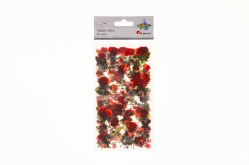 Naklejka (nalepka) Craft-Fun Series Róże foliowe Titanum (25MD002)