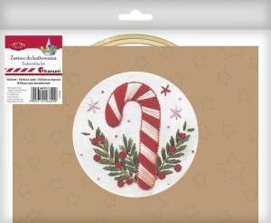 Zestaw kreatywny Craft-Fun Series Zestaw do haftowania - cukrowa laska Titanum (25YY0512(1-6#))